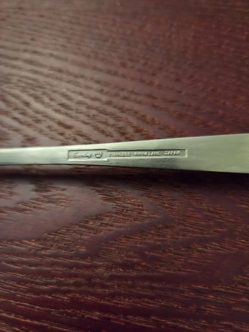 Easterling Rhineland Stainless Flatware Iced Tea Spoon Set 8